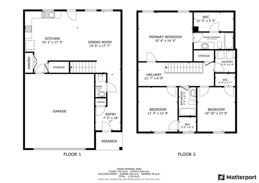 2D floor plan layout of this home in Cottonwood Farms, Hutto, TX (Image 3). 2D floor plan layout of this home in Cottonwood Farms, Hutto, TX (Image 3).