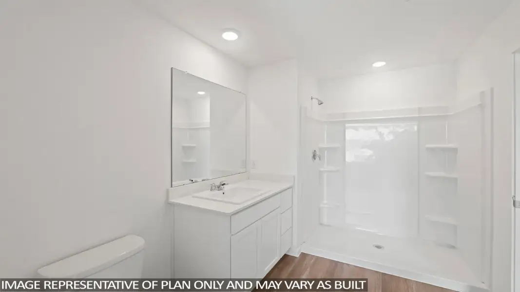 Furnished interior view inside a new home in Lexington Heights, Willis (Image 8).
