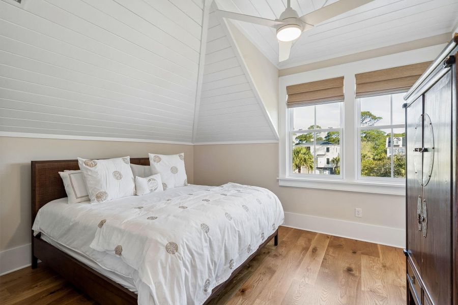 Furnished interior view inside a new home in , Folly Beach (Image 72).