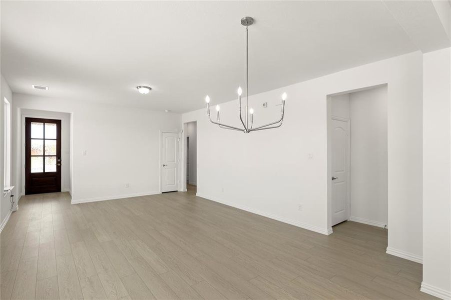 Spacious, unfurnished interior of a new home in Walden Pond, Forney (Image 24).