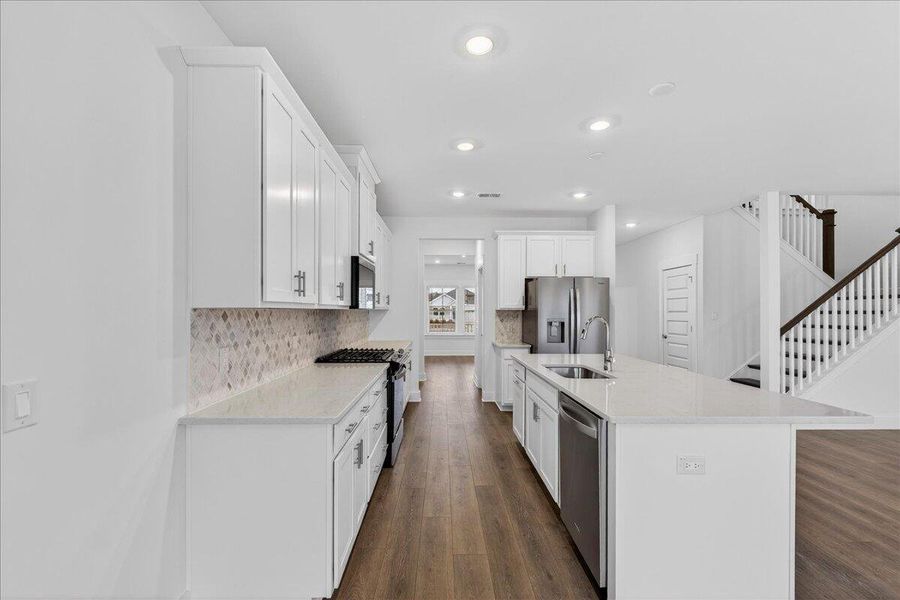 Furnished interior view inside a new home in , Summerville (Image 5). Furnished interior view inside a new home in , Summerville (Image 5).