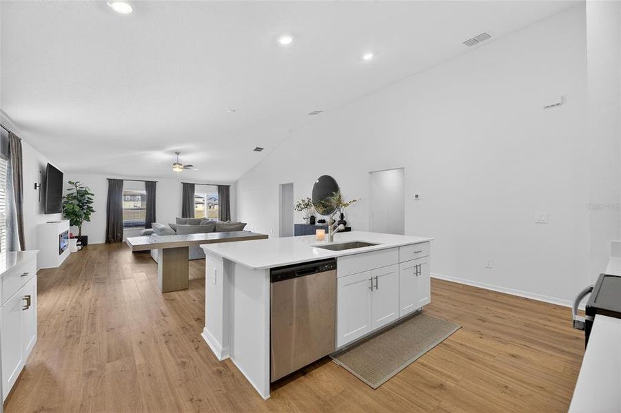 Furnished interior view inside a new home in Balm Grove, Wimauma (Image 16).
