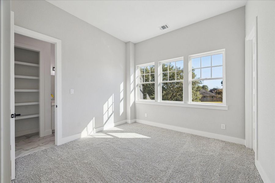 One of 4 Bedrooms Up with a shared Jack & Jill Bath
