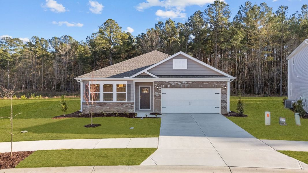 Front exterior of a new home in West New Bern, New Bern, NC, highlighting curb appeal (Image 17).