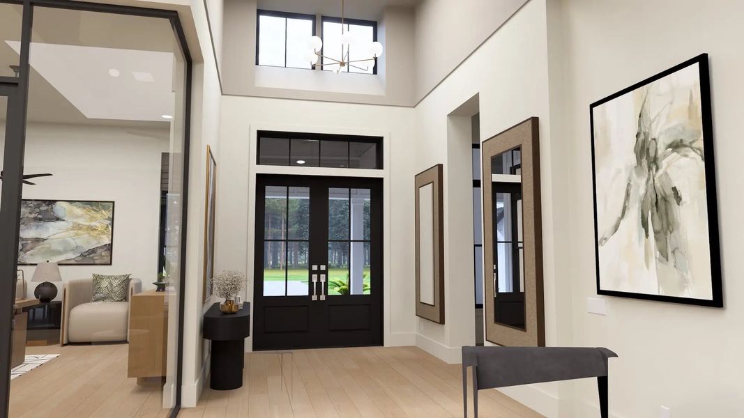 Representative furnished interior of a home built from the Callaway by AR HOMES in Southern Hills Plantation, Brooksville (Image 3).