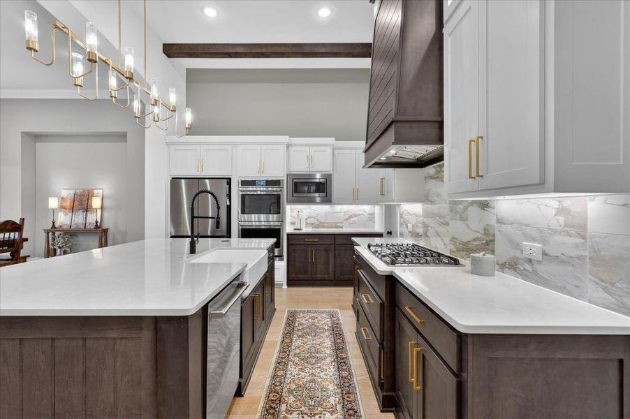Furnished interior view inside a new home in Saddle Star Estates, Rockwall (Image 30).