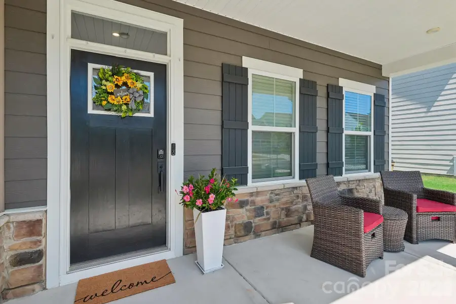 Exterior details and patio area of a home in , Indian Trail (Image 3).