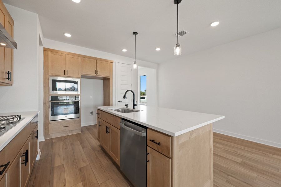 Furnished interior view inside a new home in Flora, Hutto (Image 10).