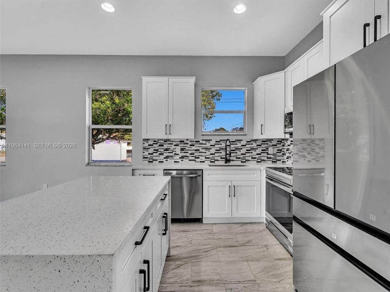 Furnished interior view inside a new home in , Fort Pierce (Image 35).