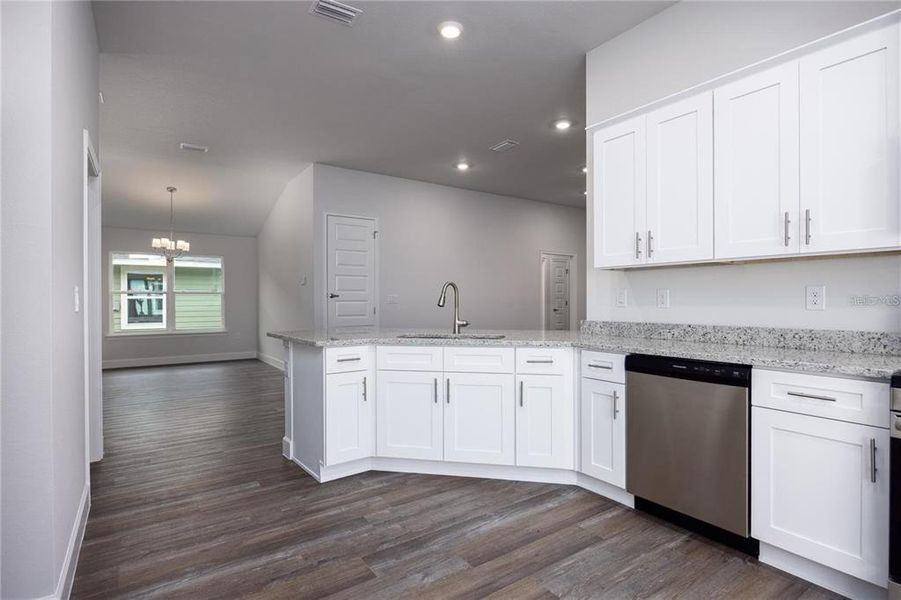 Furnished interior view inside a new home in Kirkland Farms, Alachua (Image 6).
