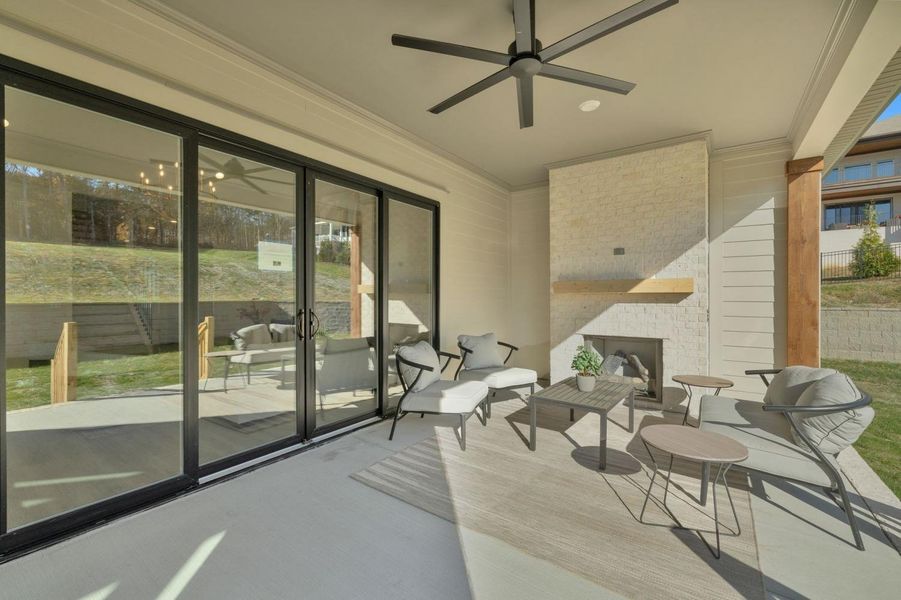 Furnished interior view inside a new home in Annecy, Nolensville (Image 20).