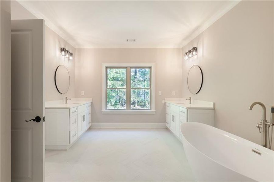 Furnished interior view inside a new home in , Canton (Image 6). Furnished interior view inside a new home in , Canton (Image 6).