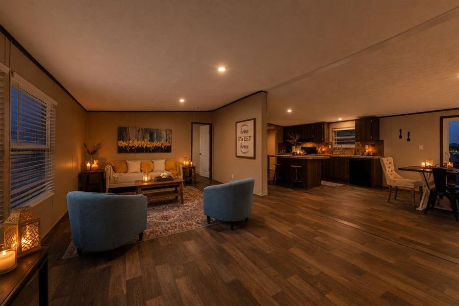 Furnished interior view inside a new home in , Poolville (Image 33).