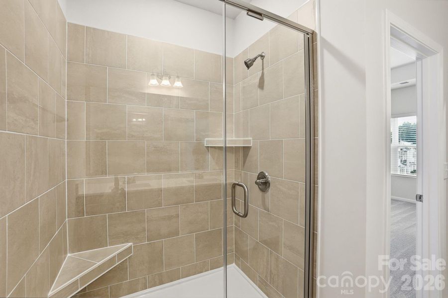 Close-up of interior finishes inside a home in Sloan Station, Charlotte (Image 13).