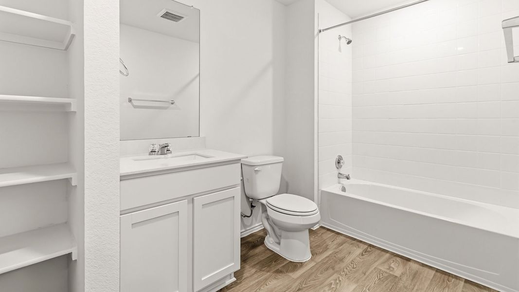 Furnished interior view inside a new home in Durango, Mustang Ridge (Image 8).