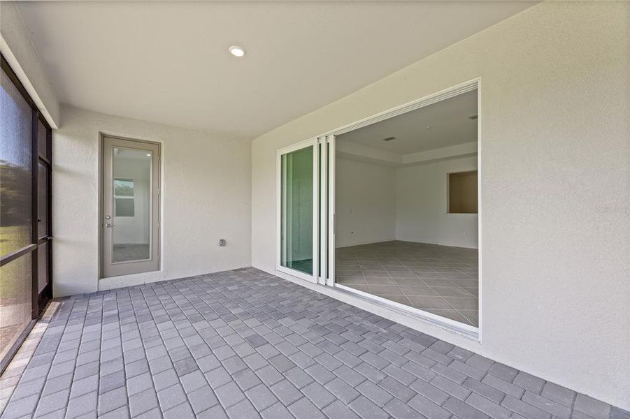 Exterior details and patio area of a home in Calusa Country Club, Lakewood Ranch (Image 16). Exterior details and patio area of a home in Calusa Country Club, Lakewood Ranch (Image 16).