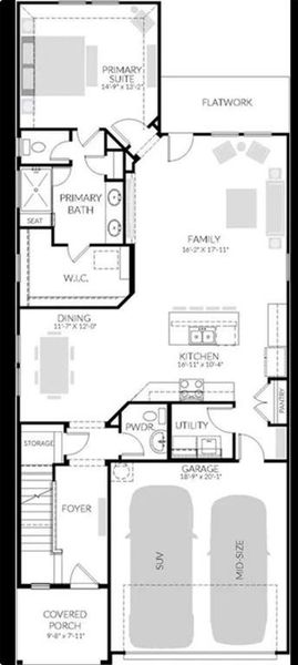 2D floor plan layout of this home in Lakehaven, Farmersville, TX (Image 2). 2D floor plan layout of this home in Lakehaven, Farmersville, TX (Image 2).
