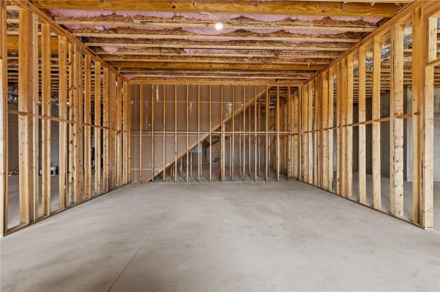 In-progress construction of a new home in , Buford, GA (Image 41).