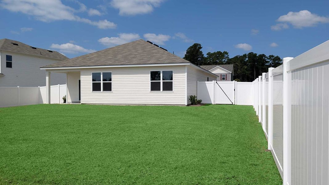 Front exterior of a new home in Preserve at Cypress Commons, Conway, SC, highlighting curb appeal (Image 15). Front exterior of a new home in Preserve at Cypress Commons, Conway, SC, highlighting curb appeal (Image 15).