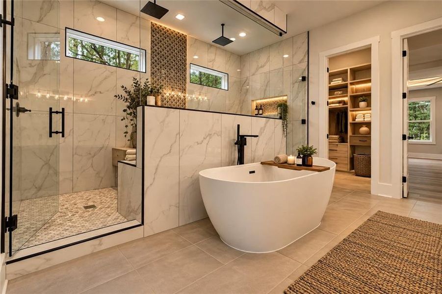Furnished interior view inside a new home in , Covington (Image 7).