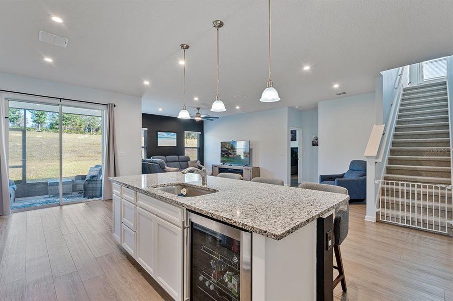 Furnished interior view inside a new home in , Minneola (Image 13).