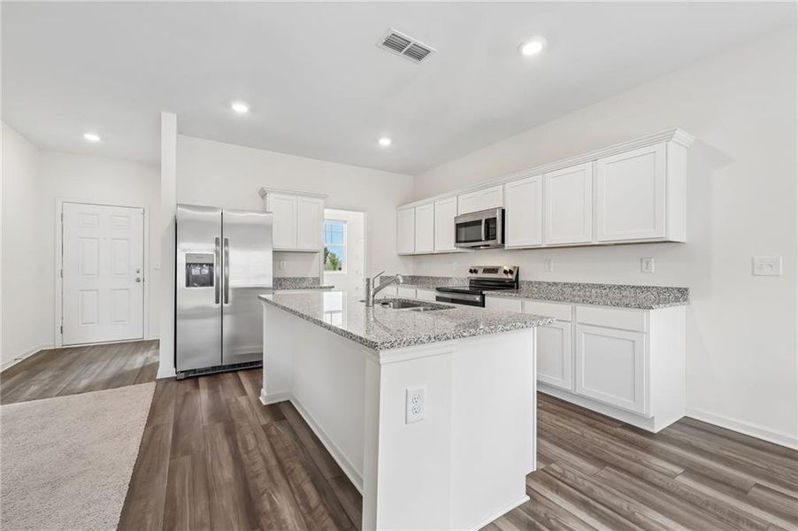 Furnished interior view inside a new home in Greyson Parc, Locust Grove (Image 10).