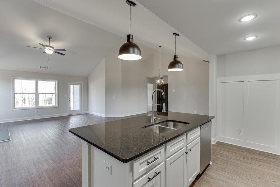 Furnished interior view inside a new home in , Carnesville (Image 9).