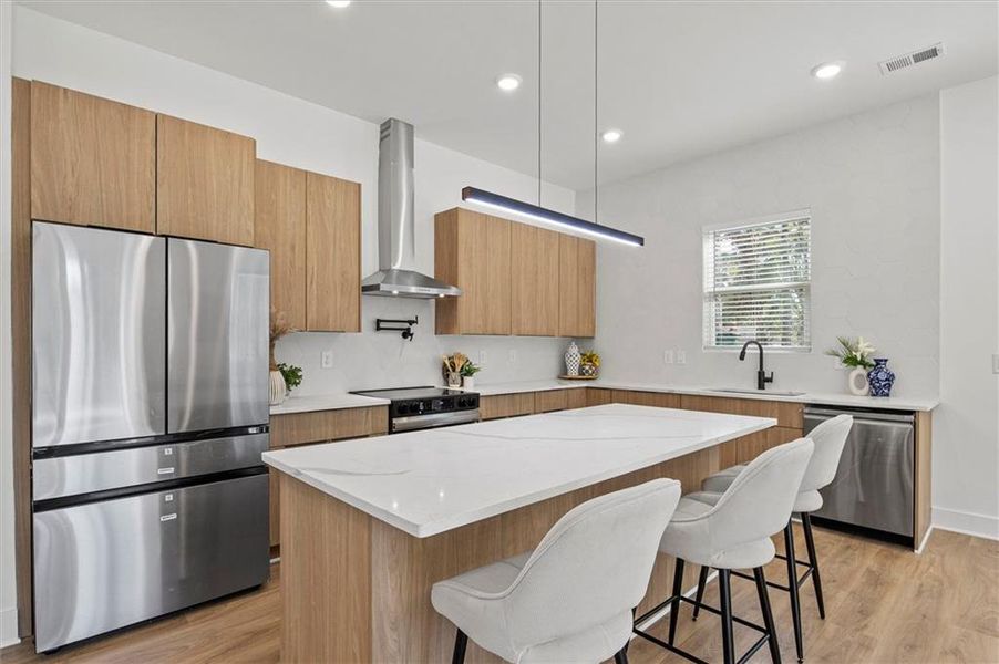 Furnished interior view inside a new home in , Atlanta (Image 38). Furnished interior view inside a new home in , Atlanta (Image 38).