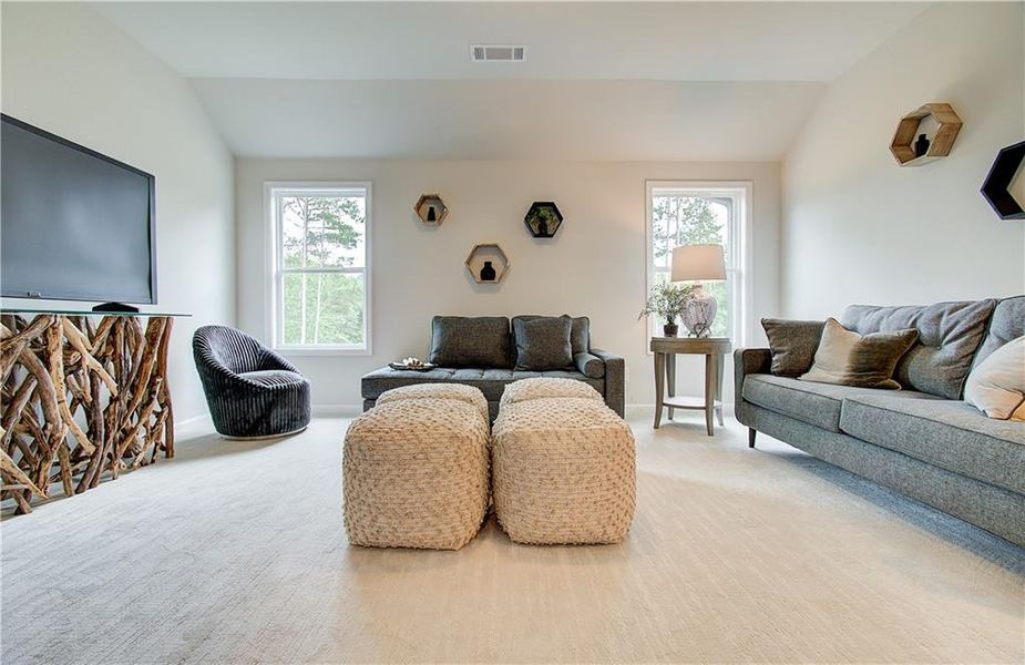 Furnished interior view inside a new home in , Hoschton (Image 31).