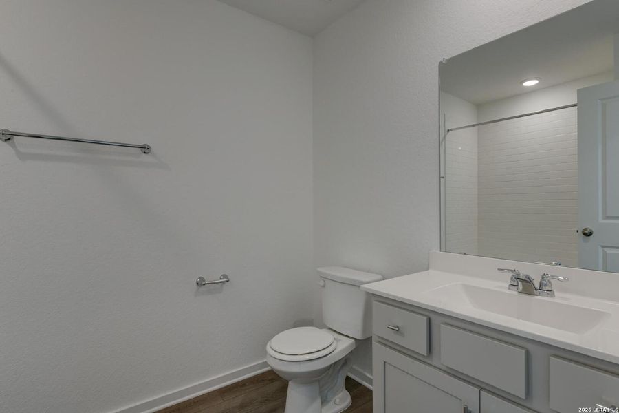 Furnished interior view inside a new home in Hennersby Hollow, San Antonio (Image 8). Furnished interior view inside a new home in Hennersby Hollow, San Antonio (Image 8).