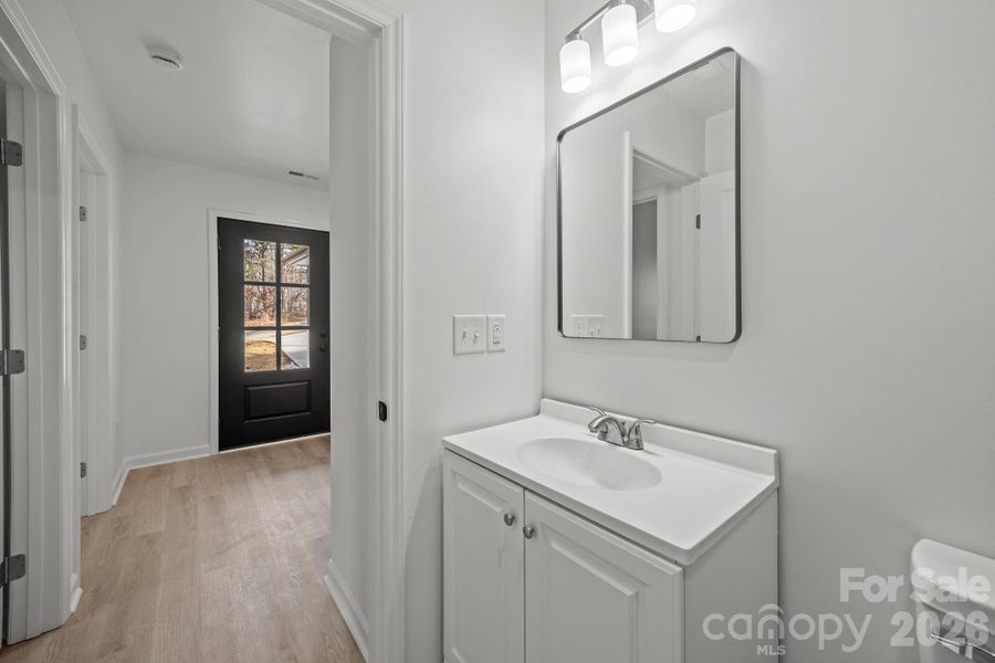 Furnished interior view inside a new home in , Albemarle (Image 10).