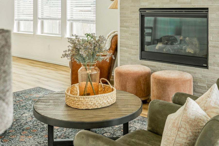 All in the Details - Stay Warm with the Fireplace