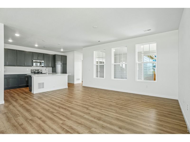 Spacious, unfurnished interior of a new home in Timnath Lakes, Timnath (Image 25). Spacious, unfurnished interior of a new home in Timnath Lakes, Timnath (Image 25).
