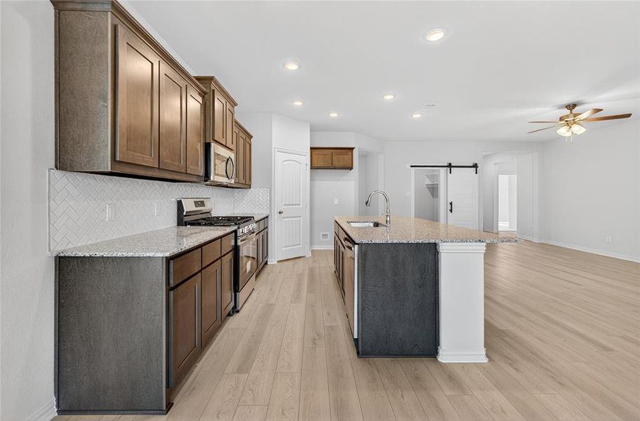 Furnished interior view inside a new home in Liberty Pointe, Gainesville (Image 13).