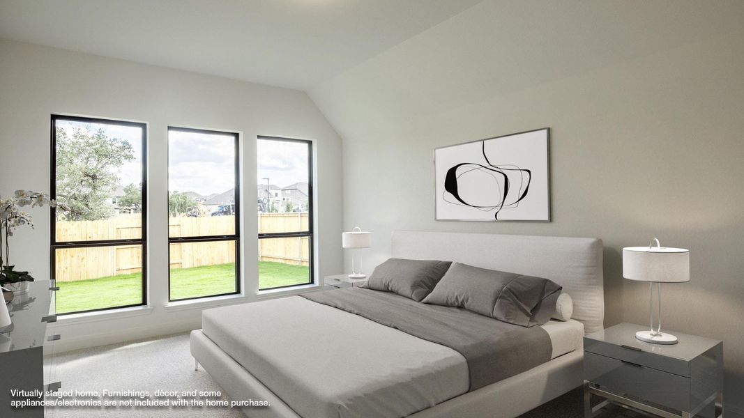 Bedroom with carpet Bedroom with carpet