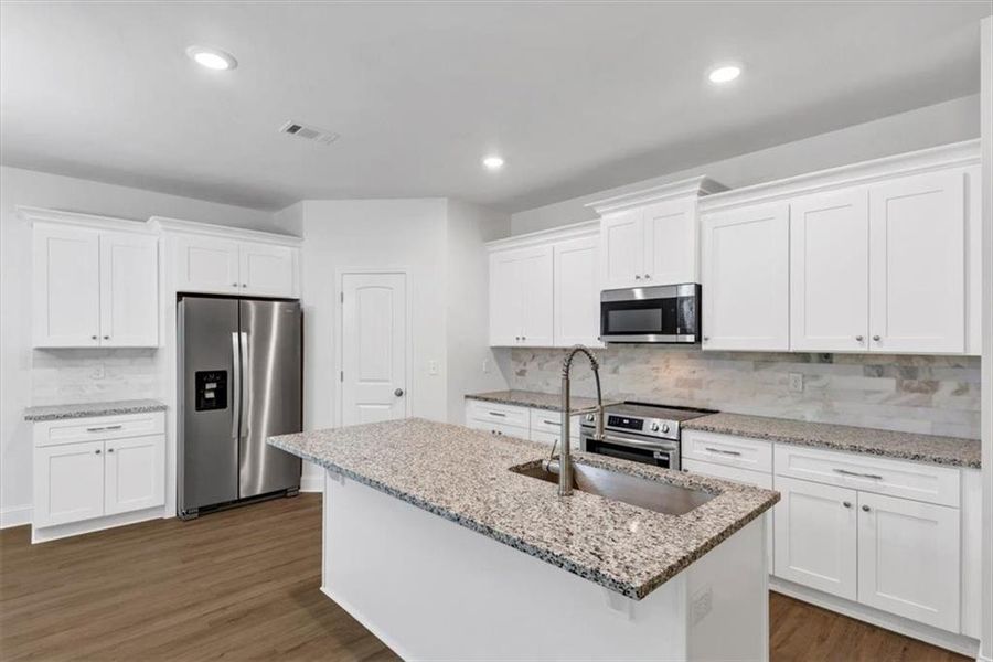 Furnished interior view inside a new home in , Hiram (Image 6). Furnished interior view inside a new home in , Hiram (Image 6).