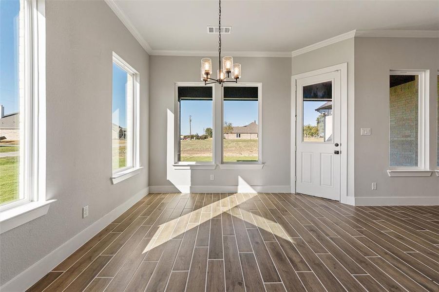 Spacious, unfurnished interior of a new home in Fannin Ranch, Leonard (Image 27).