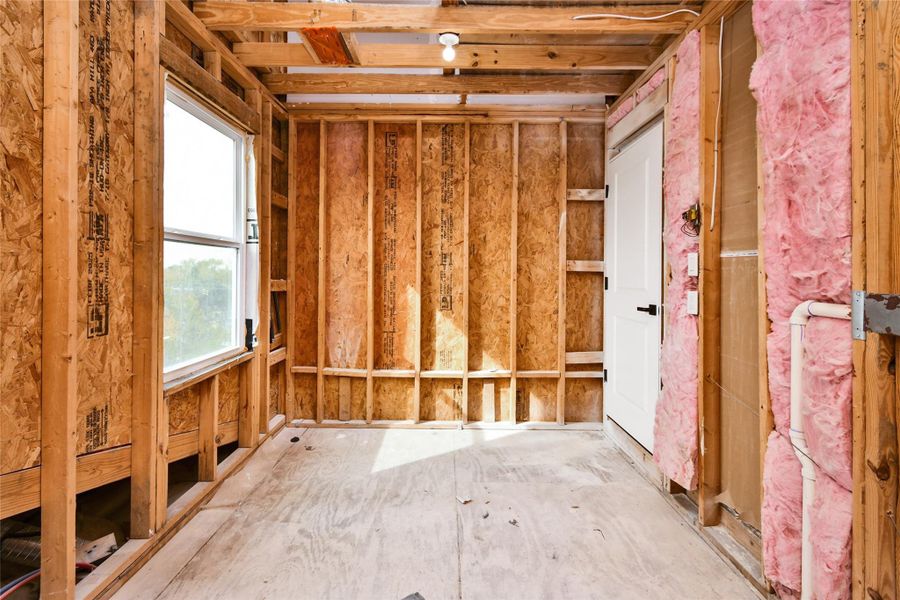 In-progress construction of a new home in , Houston, TX (Image 41).