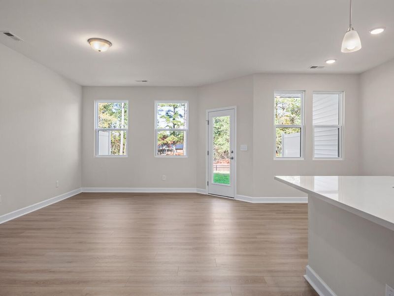 Spacious, unfurnished interior of a new home in Springvale, Fuquay Varina (Image 13).