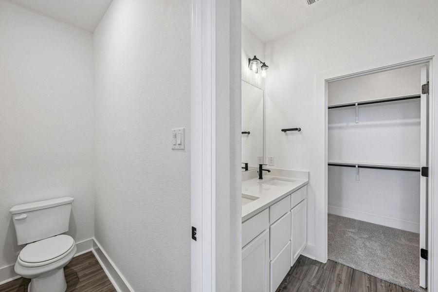 Furnished interior view inside a new home in Avery Centre, Round Rock (Image 7).