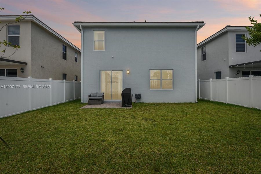 Exterior details and patio area of a home in Messina Place, Homestead (Image 27).