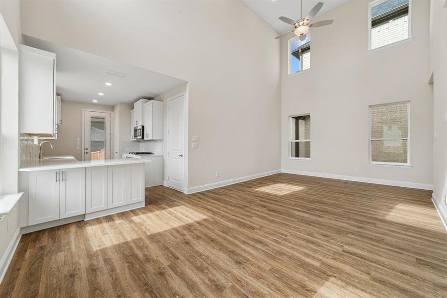 Furnished interior view inside a new home in Dominion at Brookhollow, Prosper (Image 3).