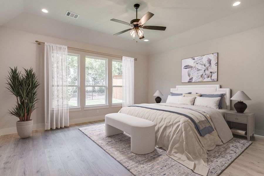 Representative furnished interior of a home built from the The Grapevine by Kenmark Homes in LeTara, Haslet (Image 6).