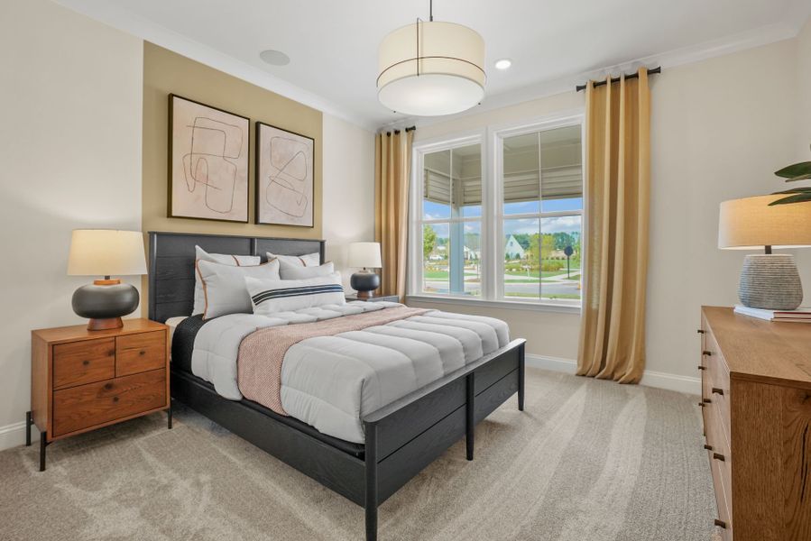 Representative furnished interior of a home built from the Stellar by Del Webb in Del Webb Carolina Ridge, Midland (Image 12).