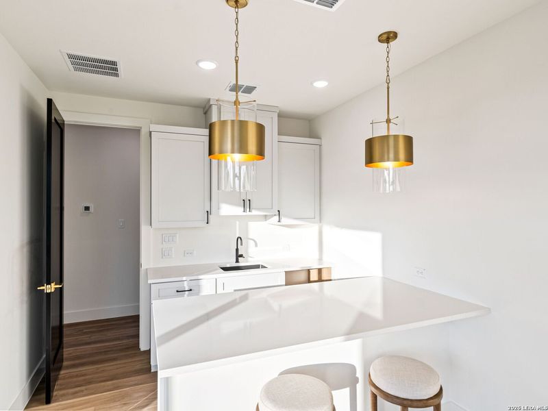 Furnished interior view inside a new home in , San Antonio (Image 34).