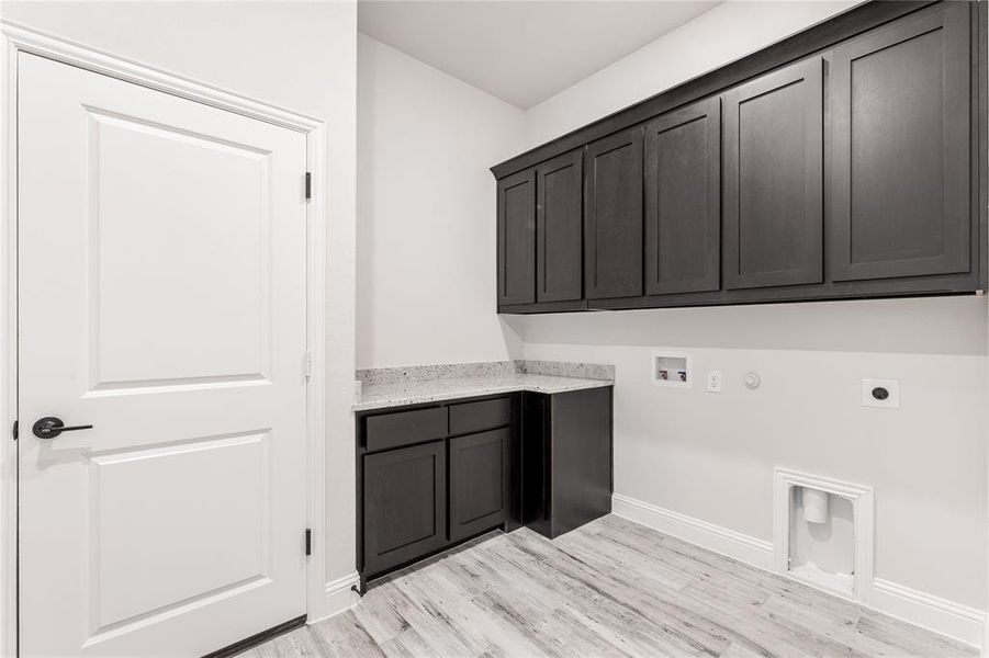 Furnished interior view inside a new home in Villages of Walnut Grove, Midlothian (Image 12).