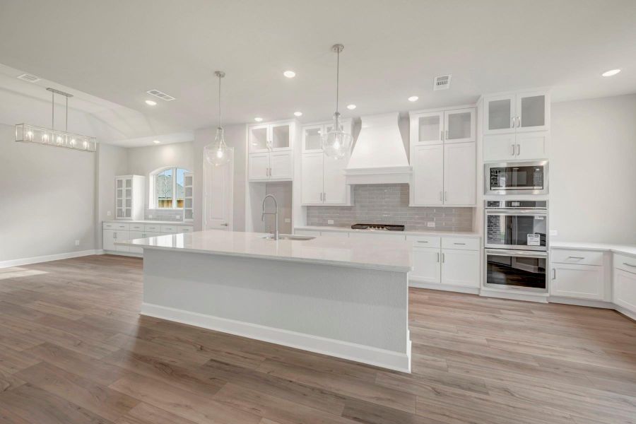 Furnished interior view inside a new home in Grand Central Park 55' Homesites, Conroe (Image 9). Furnished interior view inside a new home in Grand Central Park 55' Homesites, Conroe (Image 9).