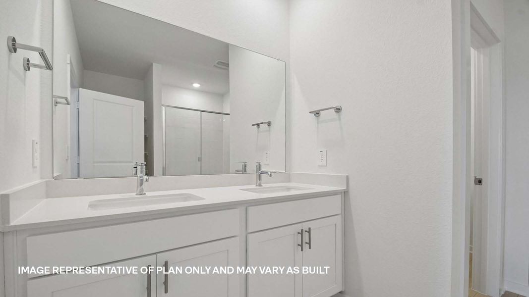Furnished interior view inside a new home in Valverde, Bastrop (Image 8).