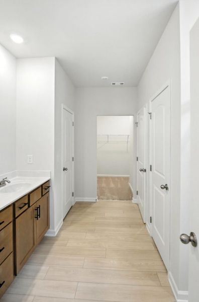 Representative furnished interior of a home built from the Orchard by Piedmont Residential in Villages at Cedar Hill, Dallas (Image 6).