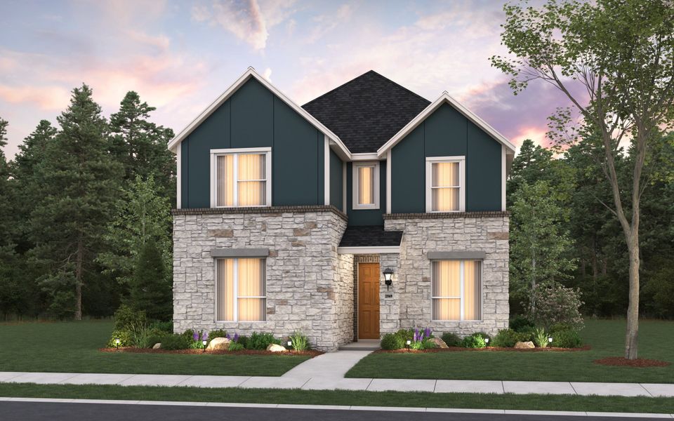 Davenport Floorplan - Elevation MS